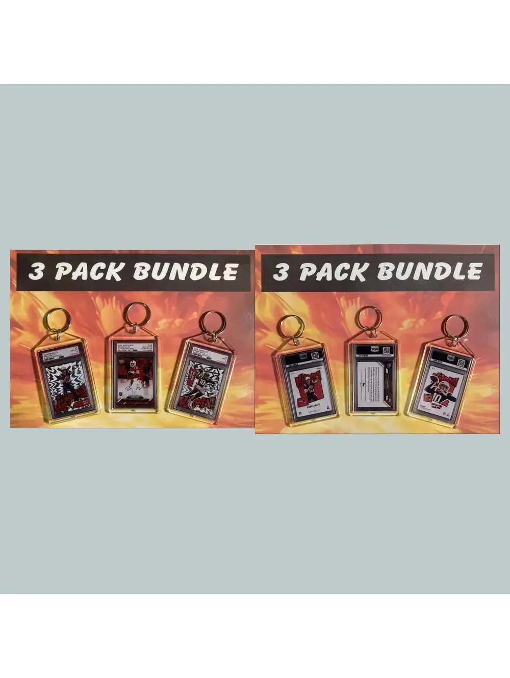 3719B Drake Maye Custom Hand Made Novelty Keychains Bundle - Makes A Great Gift